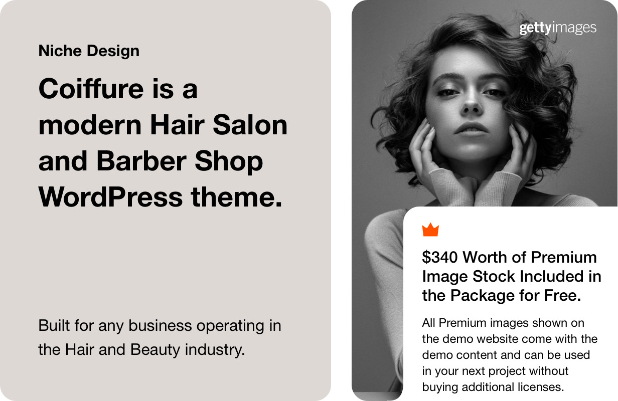 Coiffure - Hair Salon & Barber WordPress Theme